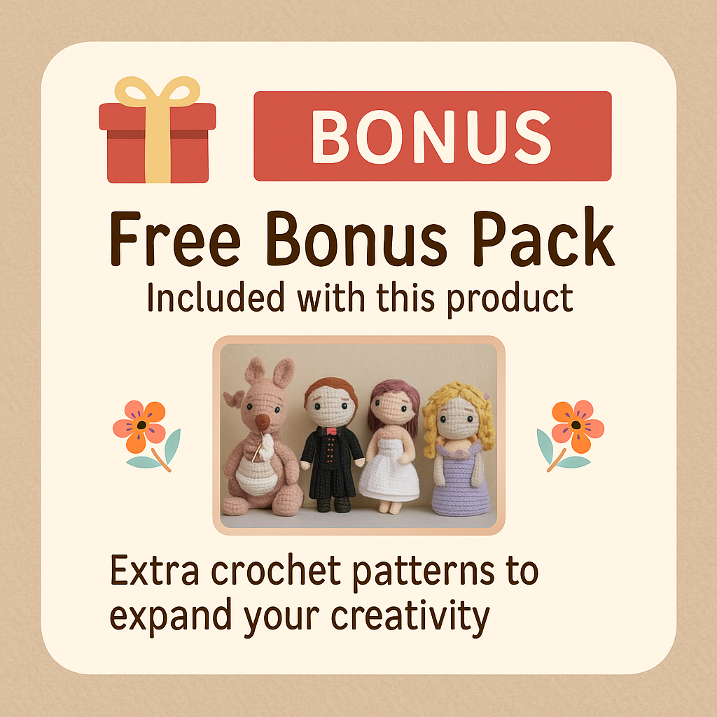Labubu - Crochet Amigurumi Pattern by CraftBun