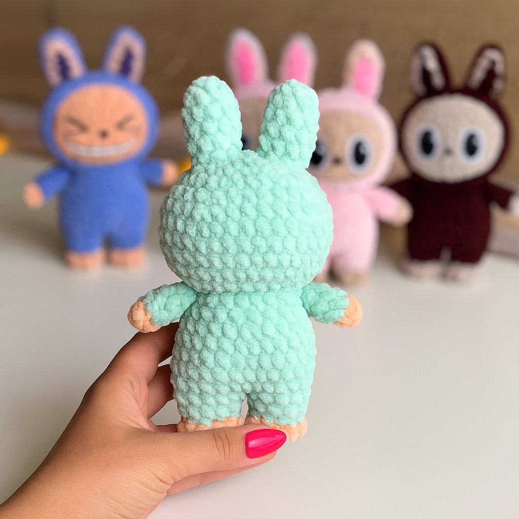 Labubu - Crochet Amigurumi Pattern by CraftBun