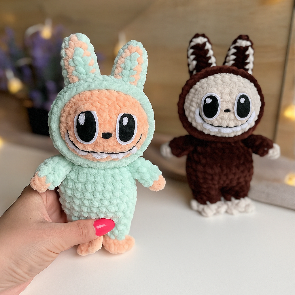 Labubu - Crochet Amigurumi Pattern by CraftBun