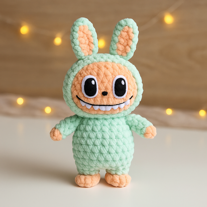 Labubu - Crochet Amigurumi Pattern  by CraftBun